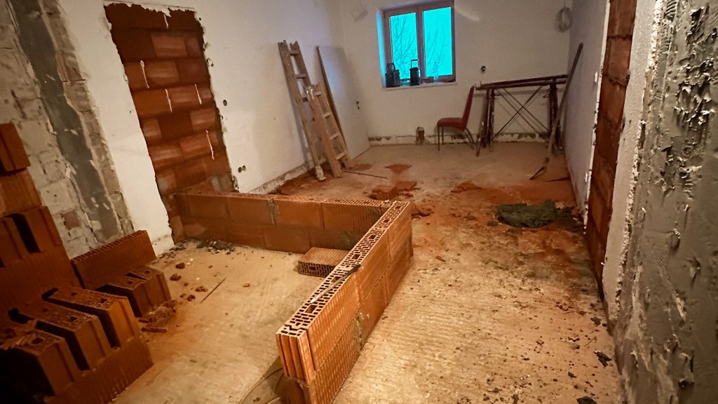 Erstellung von Zwischenmauern