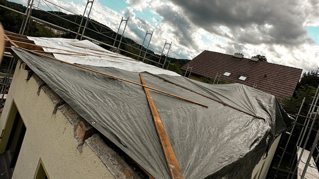 Abbruch Obergeschoss